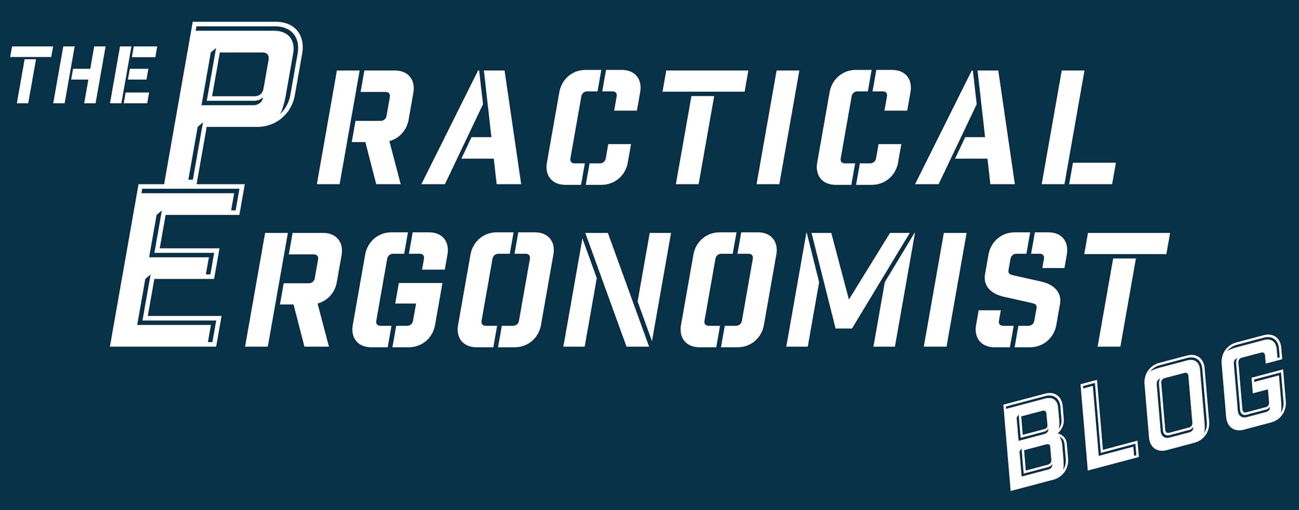 The Practical Ergonomist Blog